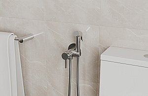 Гигиенический душ Bravat D9151CP-ENG хром купить в интернет-магазине сантехники Sanbest