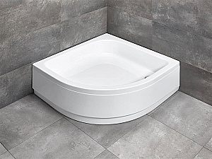 Душевой поддон Radaway Samos A 4S88300-03 80х80 белый купить в интернет-магазине Sanbest