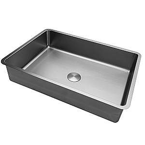 Раковина врезная снизу ABBER Wasser Kreis 52 AF2402SP сатин купить в интернет-магазине Sanbest