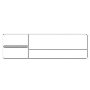 Полка Bertocci Fly Релинг 41 белая матовая купить в интернет-магазине сантехники Sanbest