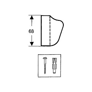 Держатель ручного душа Hansgrohe Porter Classic 28321000 купить в интернет-магазине сантехники Sanbest