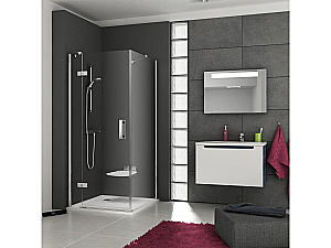 Душевой уголок Ravak Smartline SMSD2 А+SMPS 90х90 профиль хром/стекло прозрачное купить в интернет-магазине Sanbest