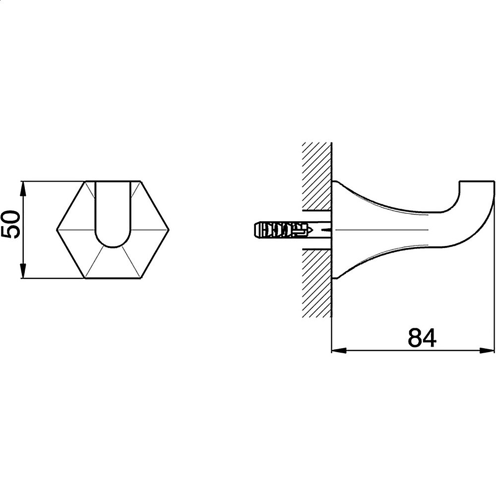 Крючок Cisal  Cherie CE09071021 купить в интернет-магазине сантехники Sanbest