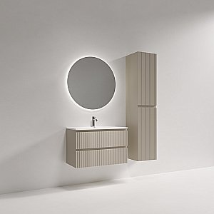 Тумба с раковиной Sancos Snob R SNR80/39CE/CN7026 Beige Soft для ванной в интернет-магазине Sanbest