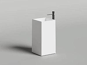 Раковина Salini ARMONIA SQUARE 01 S-Sense 130511G 45 белая купить в интернет-магазине Sanbest
