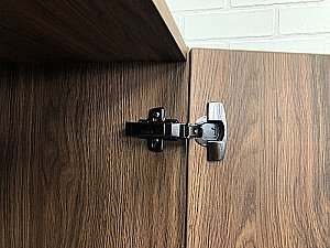 Шкаф-колонна Comforty Бордо 00-00007266 40 дуб темно-коричневый для ванной в интернет-магазине сантехники Sanbest