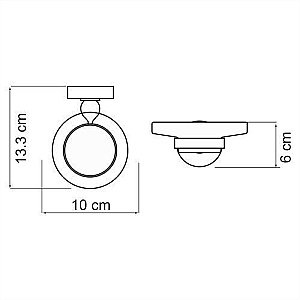Мыльница WasserKRAFT Aland K-8529 купить в интернет-магазине сантехники Sanbest