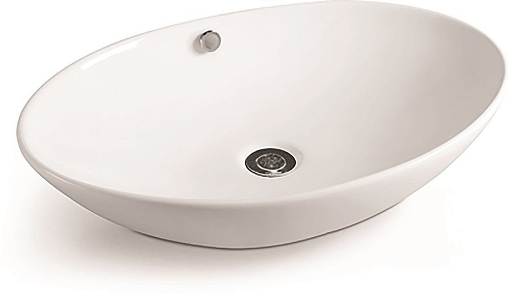 Раковина накладная SantiLine 63 SL-1019 белая купить в интернет-магазине Sanbest