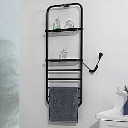 Электрический полотенцесушитель Black&White Universe N-337B купить в интернет-магазине сантехники Sanbest