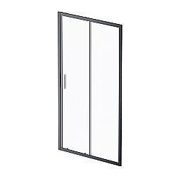 Душевая дверь AM.PM GEM W90G 110 прозрачная/черный купить в интернет-магазине Sanbest