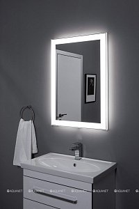 Зеркало LED Aquanet Алассио 249349 120x85 в ванную от интернет-магазине сантехники Sanbest