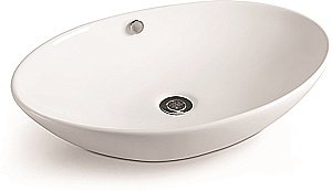 Раковина накладная SantiLine 63 SL-1019 белая купить в интернет-магазине Sanbest