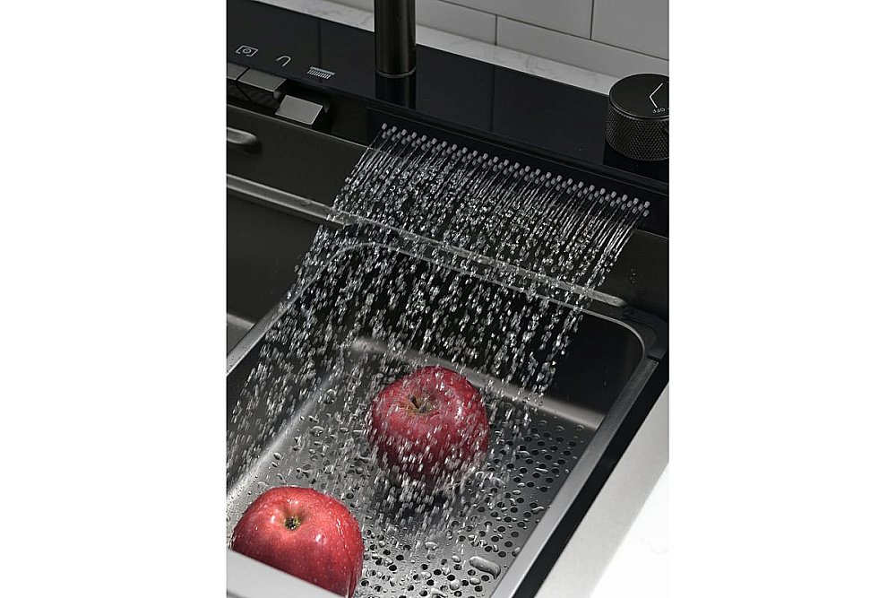 Мойка кухонная Esbano Geyserus-5 ESMKGEYS5 оружейная сталь купить в интернет-магазине сантехники Sanbest