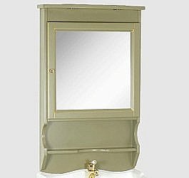 Зеркальный шкаф Migliore Bella 72 Oliva купить в интернет-магазине сантехники Sanbest