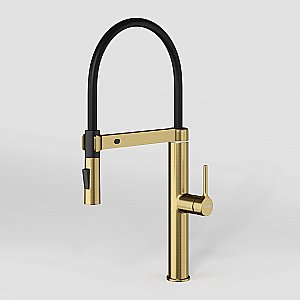 Смеситель для кухни WasserKraft A8887 сенсорный, золото матовое купить в интернет-магазине сантехники Sanbest