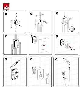 Душевая система Timo Selene SX-3069/03SM черная матовая купить в интернет-магазине сантехники Sanbest