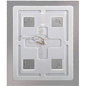 Зеркало BelBagno Kraft SPC-KRAFT-700-800-SENS-AL сатин в ванную от интернет-магазине сантехники Sanbest