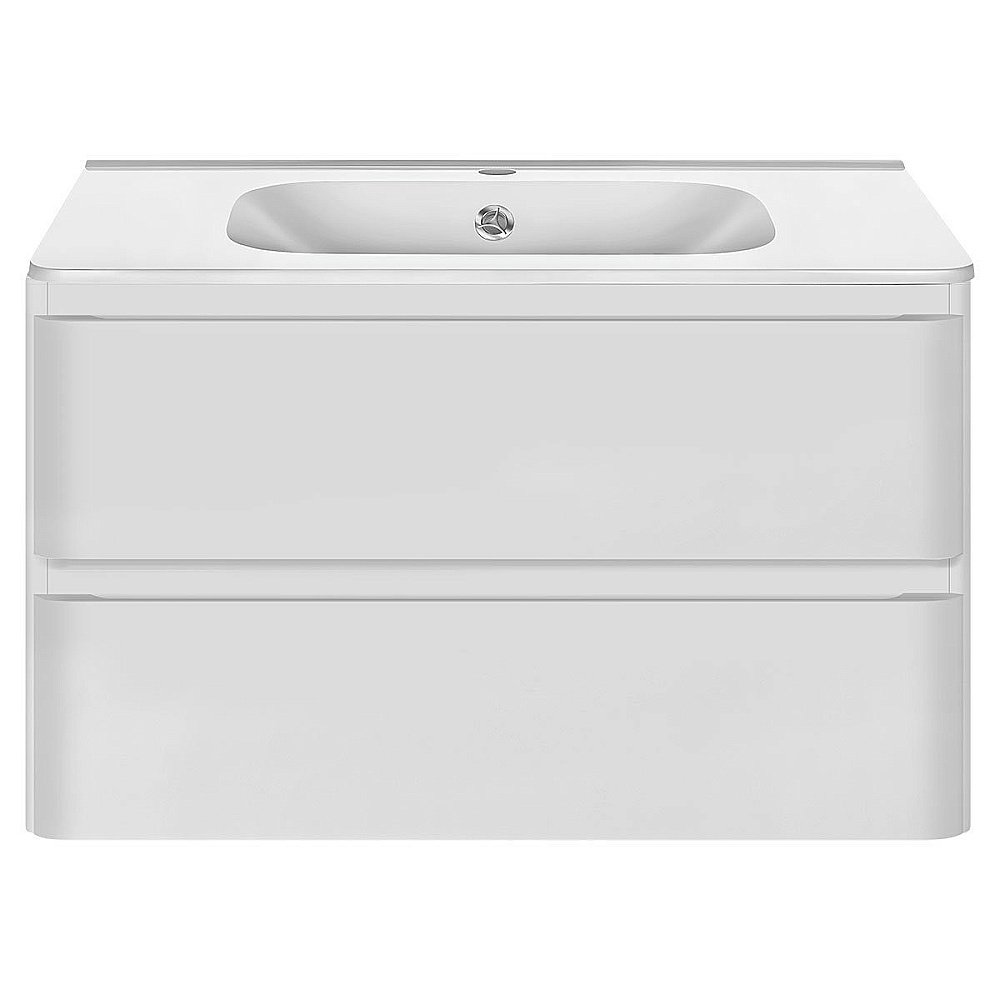 Тумба с раковиной Vincea Vico 80 белый для ванной в интернет-магазине Sanbest