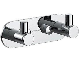 Крючок двойной Aquatek Европа AQ4102CR хром купить в интернет-магазине сантехники Sanbest