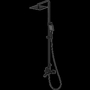 Душевая система WONZON & WOGHAND FLEX, Черный матовый (WW-88047072-MB) купить в интернет-магазине сантехники Sanbest