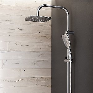 Душевая система RedBlu by Damixa Origin Evo 978200000 купить в интернет-магазине сантехники Sanbest