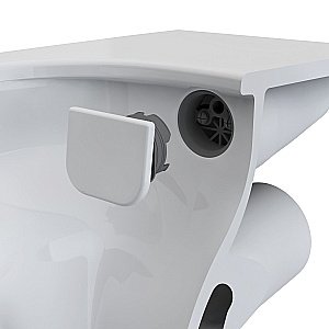 Унитаз подвесной Vitra Metropole Rim-Ex 7672B003-1687 безободковый, белый купить в интернет-магазине Sanbest