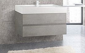 Тумба под раковину Cezares Molveno 80 светло-серая купить в интернет-магазине сантехники Sanbest