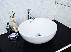 Раковина накладная Gid Esfera 43 N9003a 51103 белая купить в интернет-магазине Sanbest