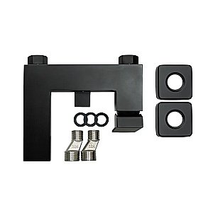 Смеситель для ванны Comforty 00-00013698 черный матовый купить в интернет-магазине сантехники Sanbest