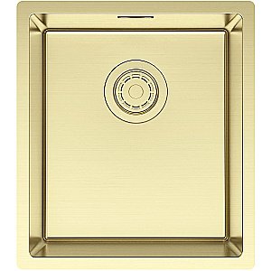 Кухонная мойка Paulmark Yuni 39 YU39-LG светлое золото купить в интернет-магазине сантехники Sanbest