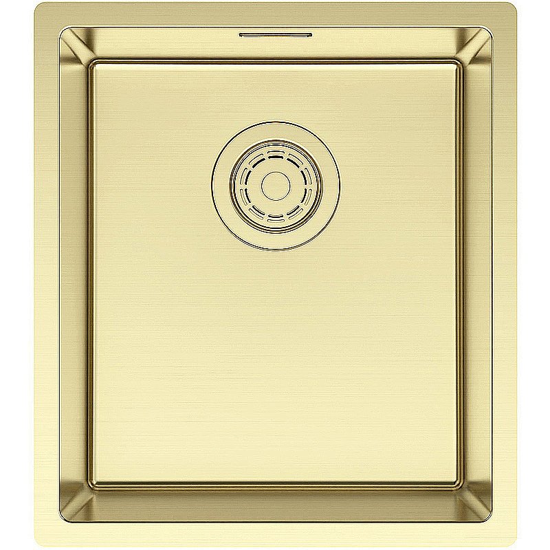 Кухонная мойка Paulmark Yuni 39 YU39-LG светлое золото купить в интернет-магазине сантехники Sanbest
