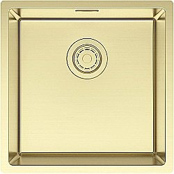 Кухонная мойка Paulmark Lassan 49 LA49-LG светлое золото купить в интернет-магазине сантехники Sanbest