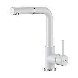 Смеситель для кухни Paulmark Kassel Ka214311-WH белый матовый купить в интернет-магазине сантехники Sanbest