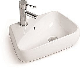 Раковина накладная SantiLine SL-2017R правая купить в интернет-магазине сантехники Sanbest