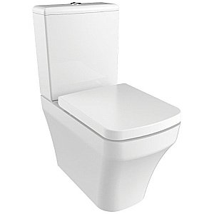 Унитаз напольный с функцией биде CREAVIT SOLO SO361-00 белый, безободковый, с бачком купить в интернет-магазине Sanbest