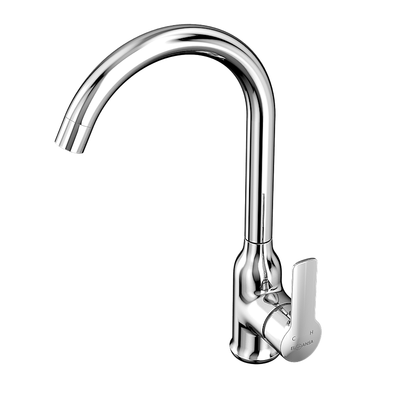 Смеситель для кухни Elghansa 5691510 хром купить в интернет-магазине сантехники Sanbest