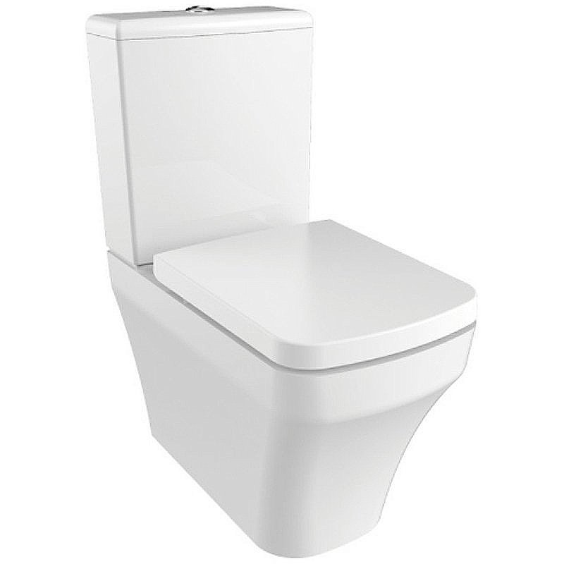 Унитаз напольный с функцией биде CREAVIT SOLO SO361-00 белый, безободковый, с бачком купить в интернет-магазине Sanbest