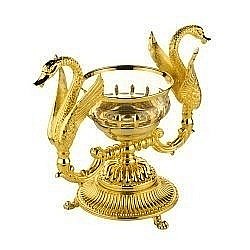 Мыльница Migliore Luxor 26219 прозрачное стекло/золото купить в интернет-магазине сантехники Sanbest