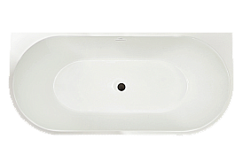 Акриловая ванна Royal Bath NERO RB611900BL 150х75 белый купить в интернет-магазине Sanbest