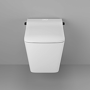 Унитаз подвесной Grossman Smart GR-5701 белый глянцевый, с крышкой микролифт купить в интернет-магазине Sanbest