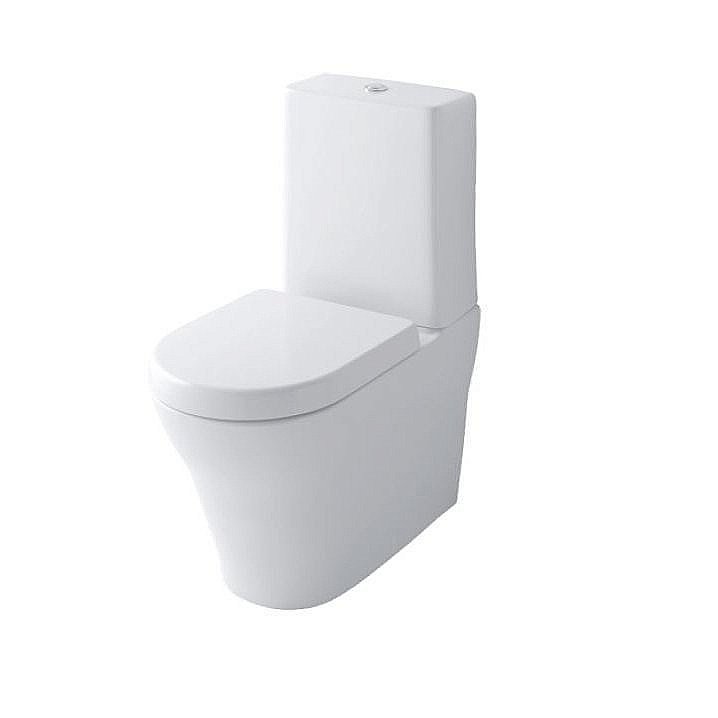 Унитаз напольный TOTO MH TOILET CW161Y#XW  безободковый, с бачком, слив торнадо купить в интернет-магазине Sanbest