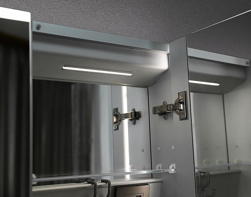 Зеркальный шкаф Esbano ESMT3812D 120х70 купить в интернет-магазине сантехники Sanbest