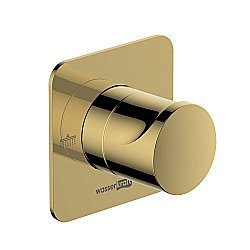 Дивертор Wasserkraft Neckar A277 2 выхода, золото для смесителя в интернет-магазине сантехники Sanbest