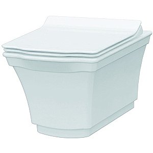 Подвесной унитаз Boheme Hermitage 951 белый купить в интернет-магазине Sanbest