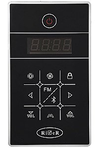 Душевая кабина RIVER TEMZA 100/24 ТН стекло тонированное купить в интернет-магазине Sanbest