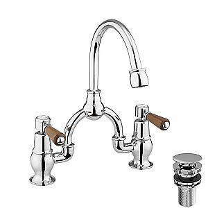 Смеситель для раковины Burlington KE27-QT WAL+W11 купить в интернет-магазине сантехники Sanbest