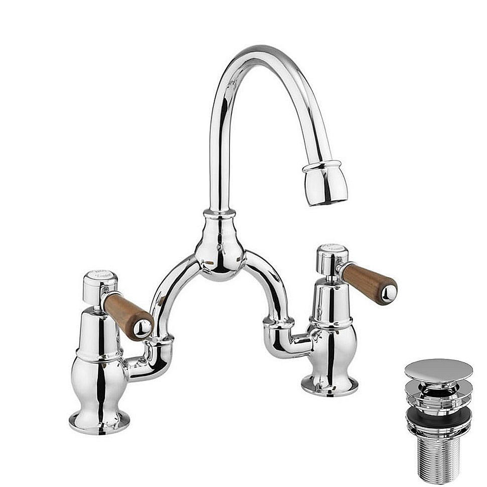 Смеситель для раковины Burlington KE27-QT WAL+W11 купить в интернет-магазине сантехники Sanbest