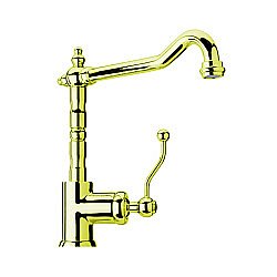 Смеситель для раковины Paini Duomo 88OP250 золото купить в интернет-магазине сантехники Sanbest