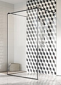 Душевое ограждение Radaway Modo I New Black Frame 130 купить в интернет-магазине Sanbest