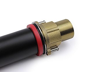 Смеситель для раковины Bronze de Luxe Avantgarde 2030RH черный/красный купить в интернет-магазине сантехники Sanbest